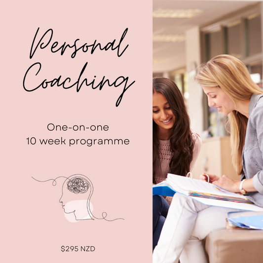 Personal Coaching: one-on-one 10 week programme
